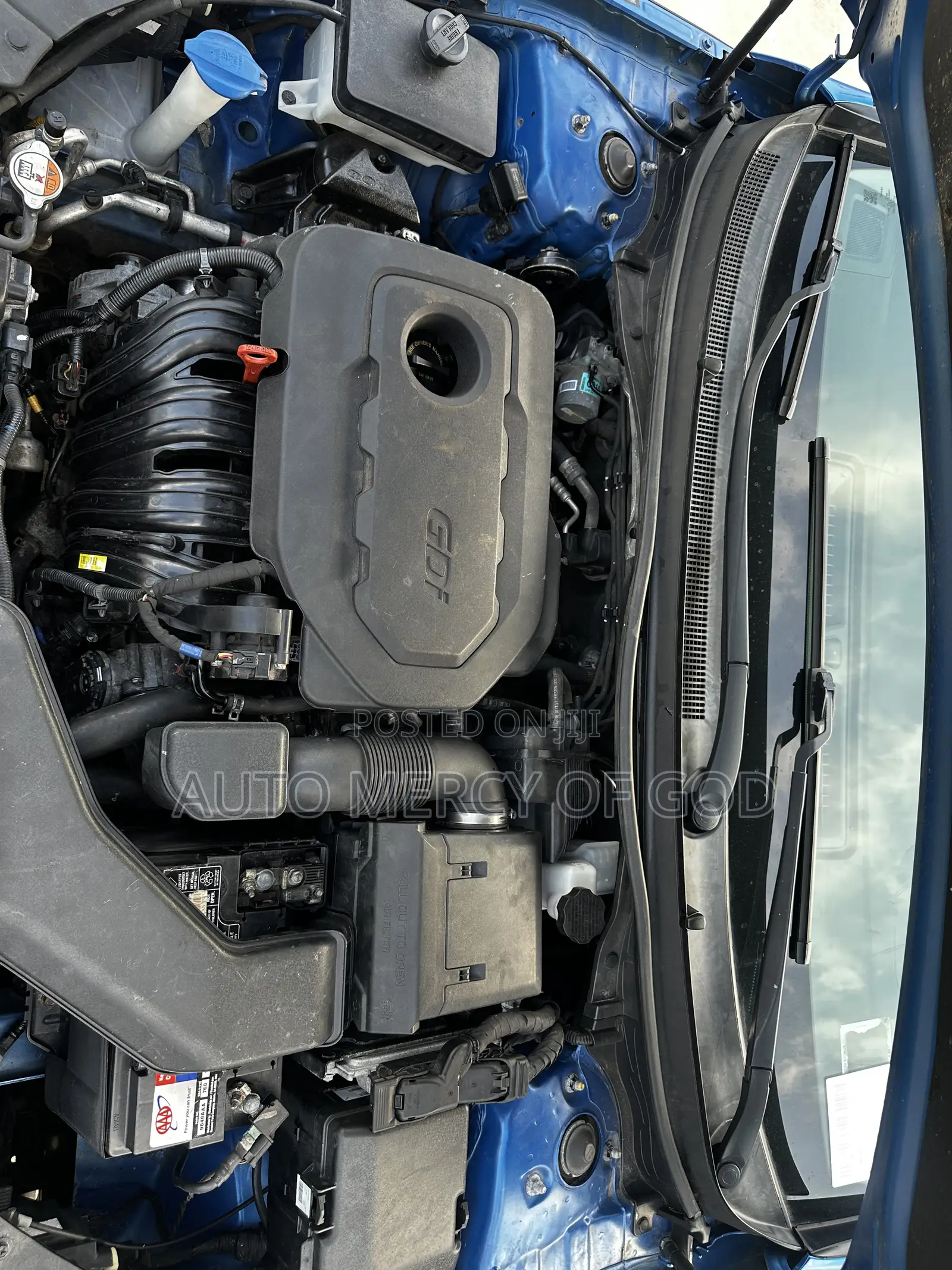 Hyundai Sonata 2018 Blue