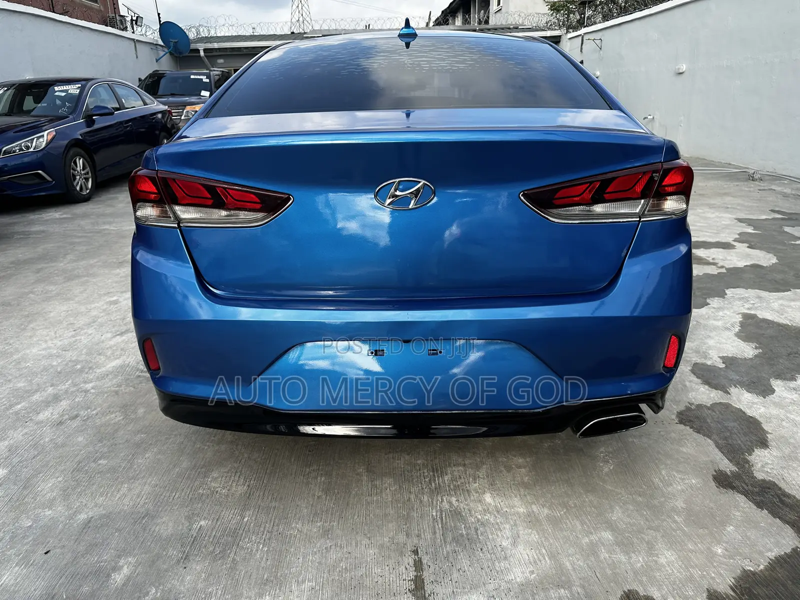 Hyundai Sonata 2018 Blue