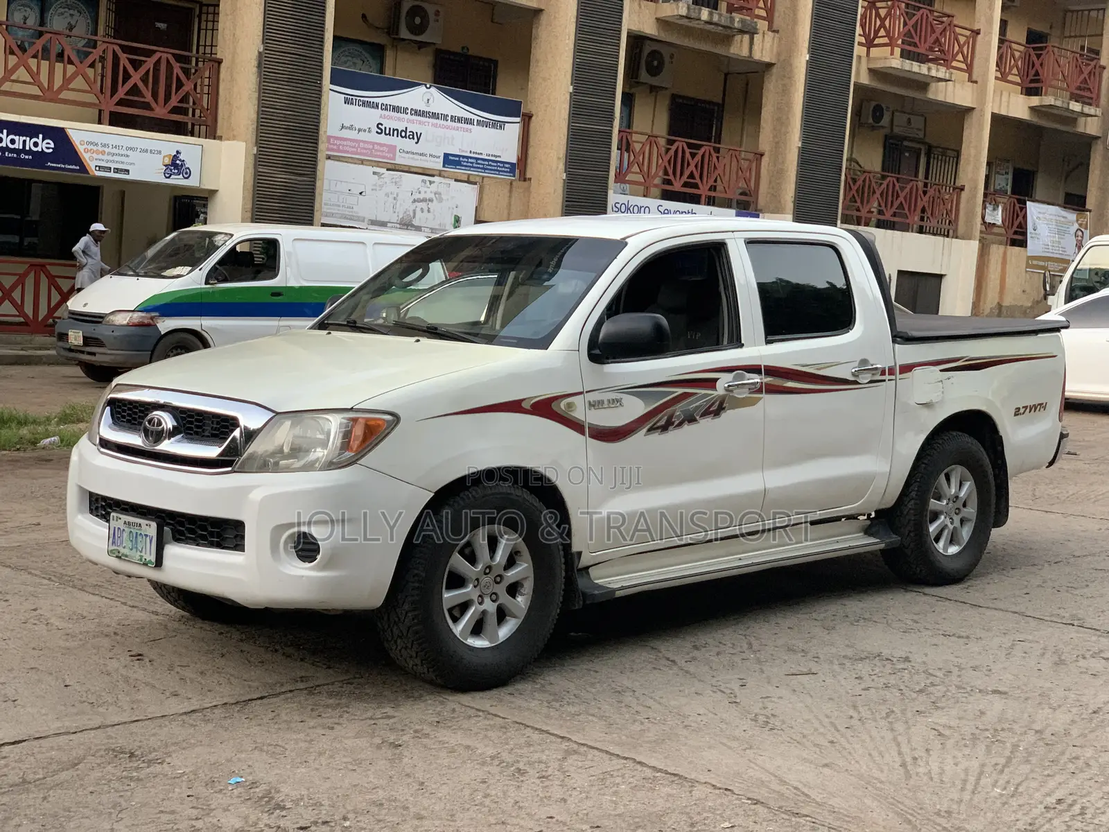 Toyota Hilux 2.5 D-4D 4X4 SRX 2010 White