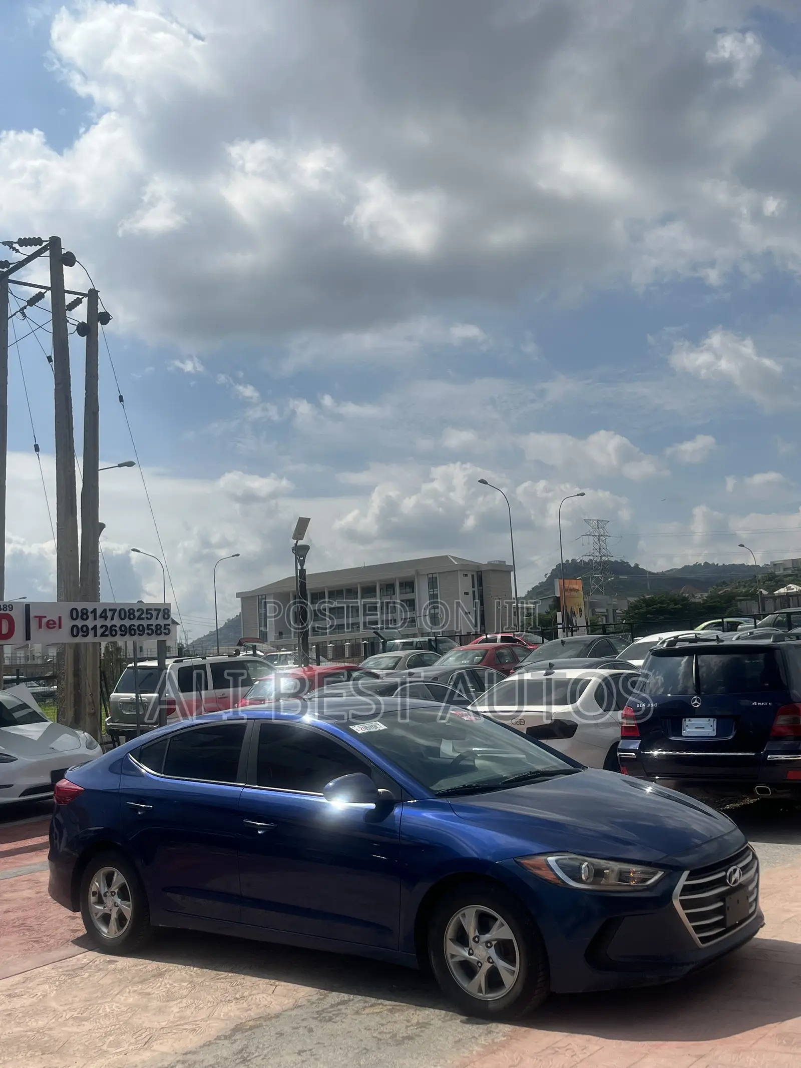 Hyundai Elantra 2016 Blue