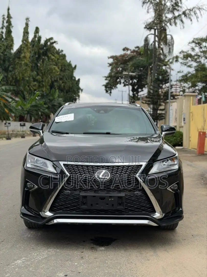 Lexus RX 350 F Sport AWD 2016 Black