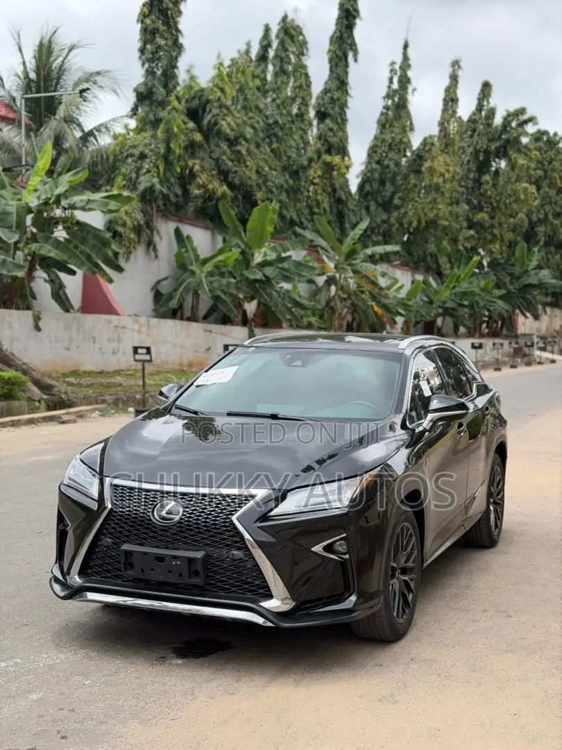 Lexus RX 350 F Sport AWD 2016 Black