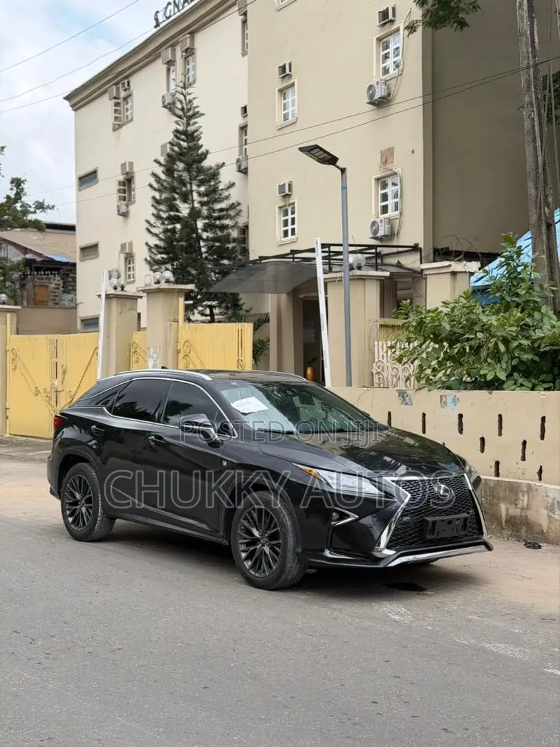 Lexus RX 350 F Sport AWD 2016 Black