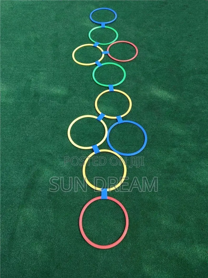 Colorful Ring Toy Kids Outdoor Toys Exercise Game Kindergarten Games