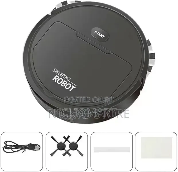 Portable Sweeping Robot – Mini Vacuum Cleaner for Home and Car
