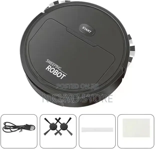 Portable Sweeping Robot – Mini Vacuum Cleaner for Home and Car