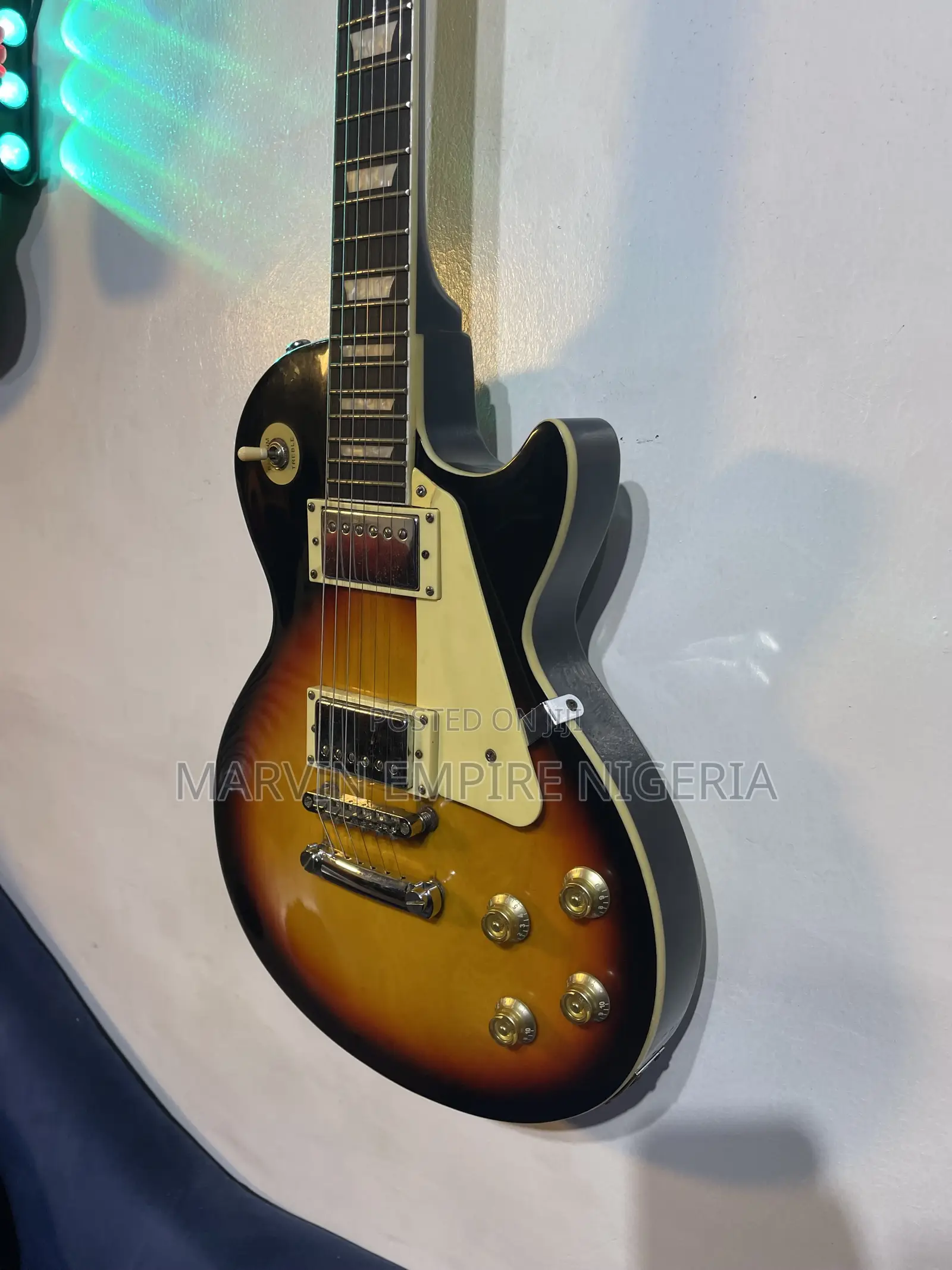 Gibson Jazz Electric Classic Sunburst Lead Guitar With Bag