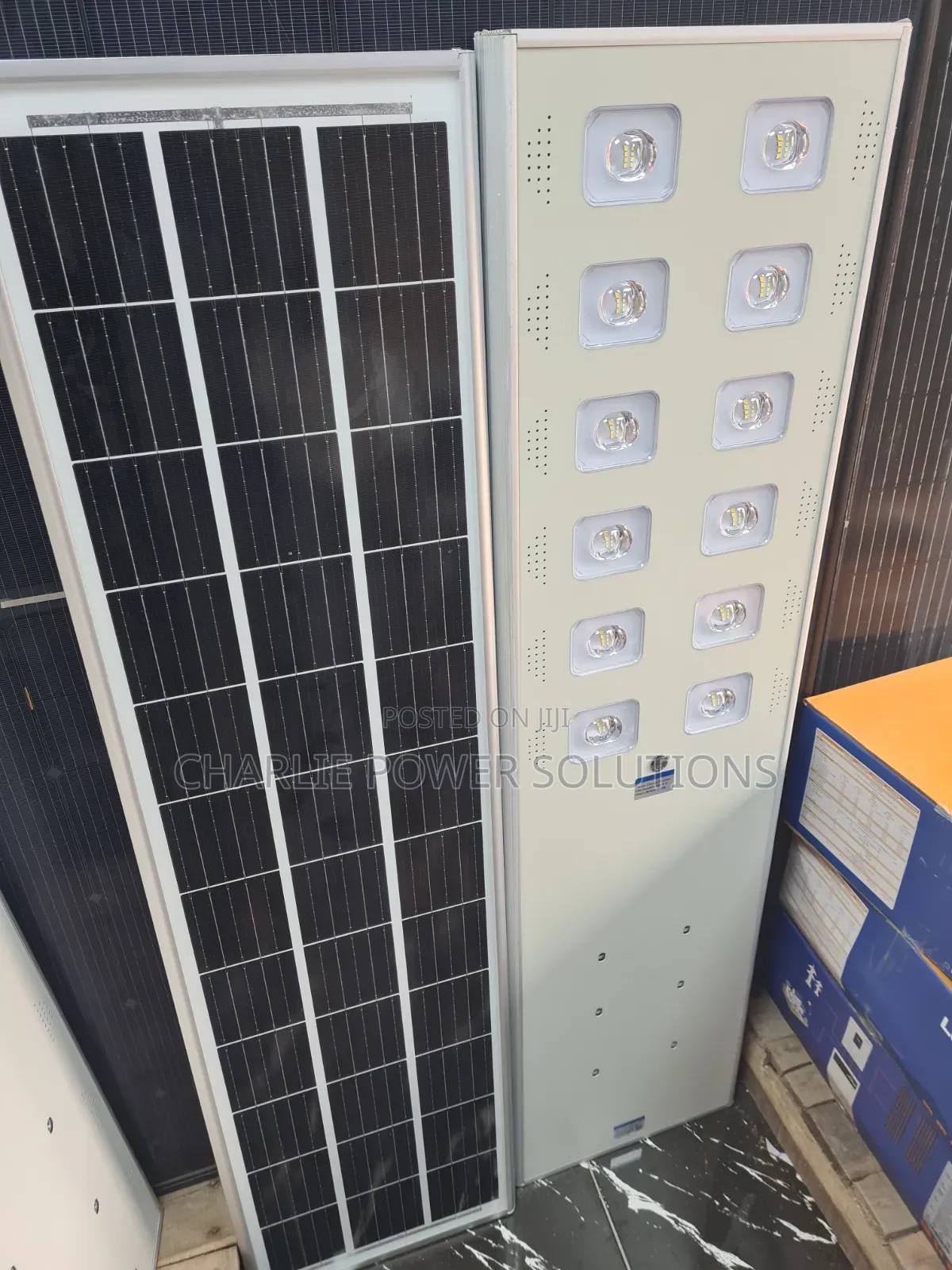 Original Wakatek 12eyes All in One Aluminium Body Solar Streetlight