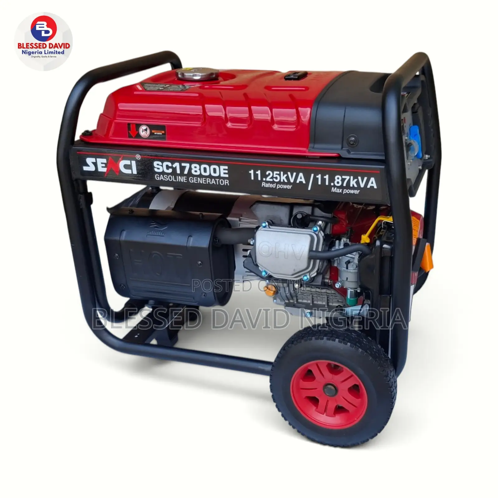 Senci Sc17800e 11.25kva /11.87kva Key Start Petrol Generator