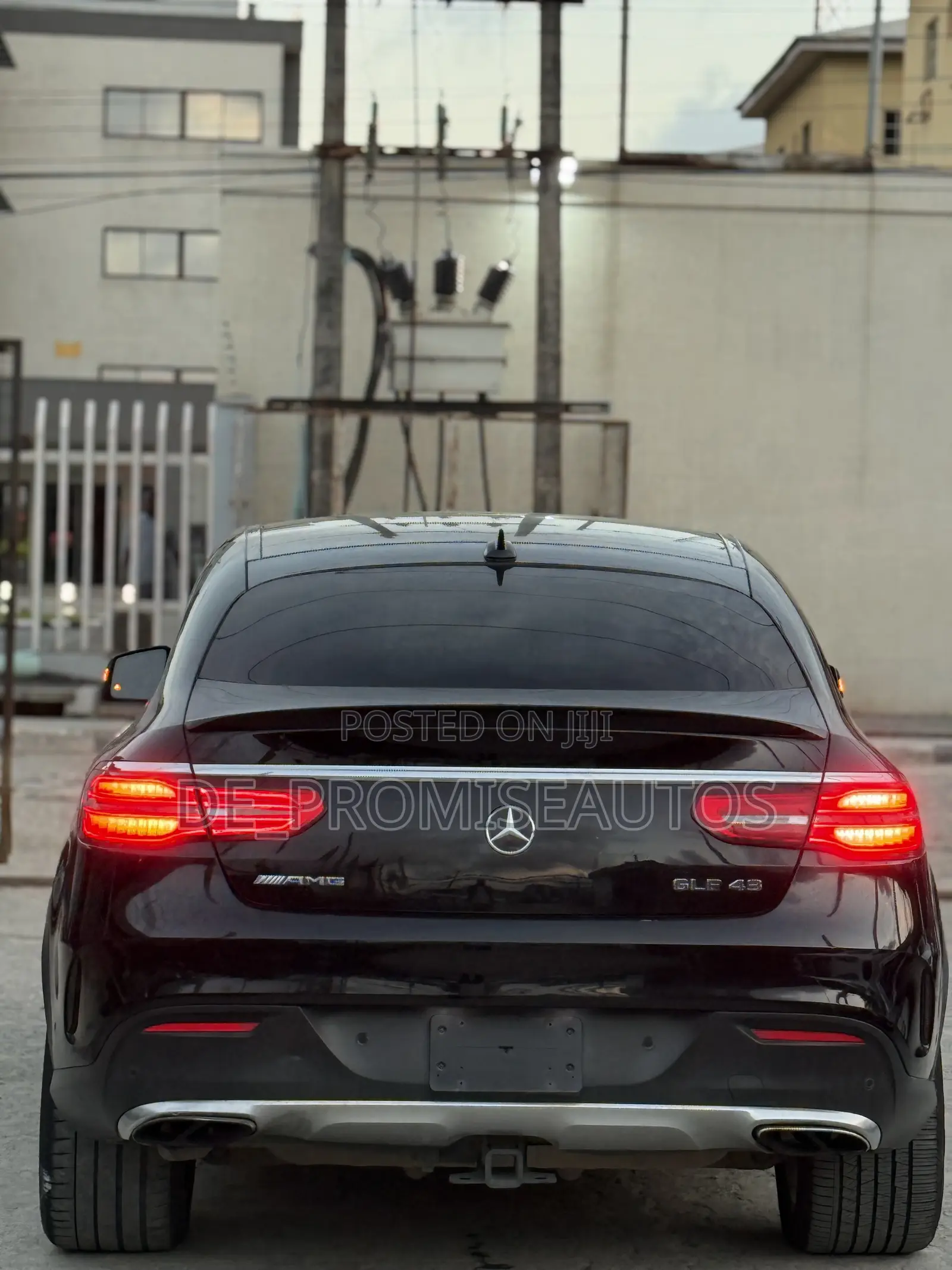 Mercedes-Benz GLE-Class AMG GLE 43 4MATIC 2018 Black