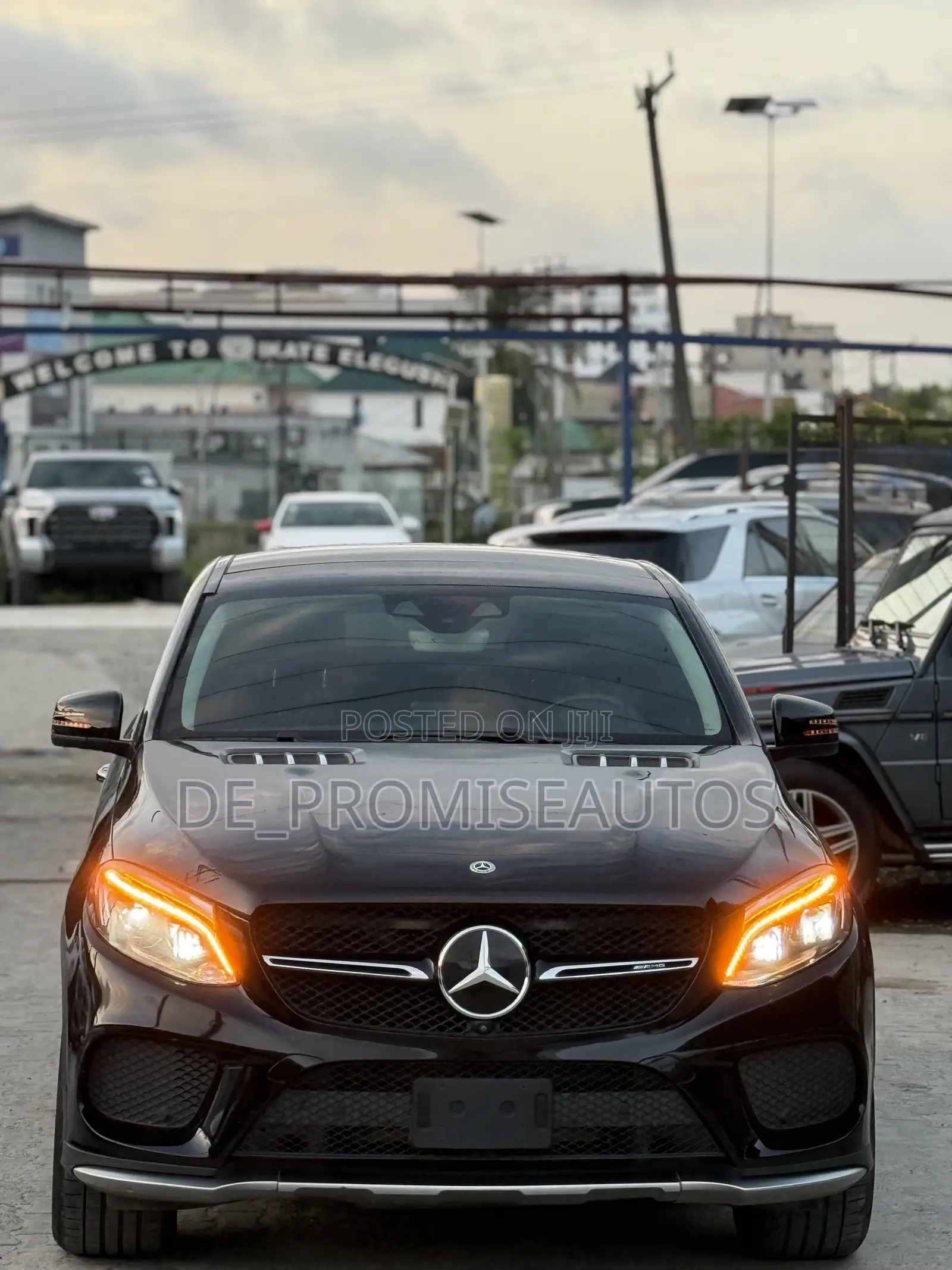 Mercedes-Benz GLE-Class AMG GLE 43 4MATIC 2018 Black