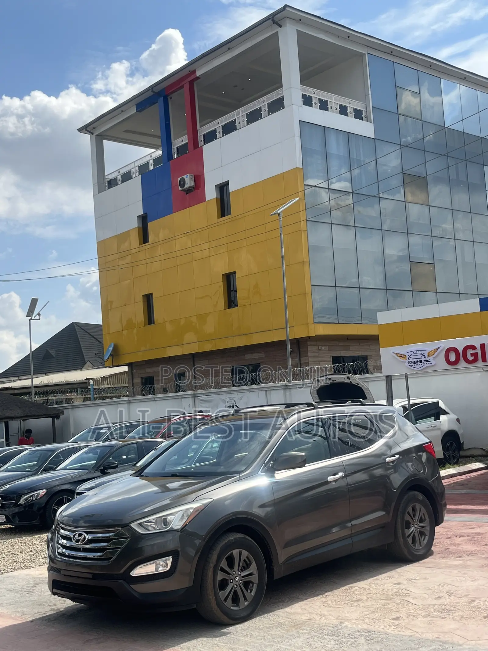 Hyundai Santa Fe 2013 Gray