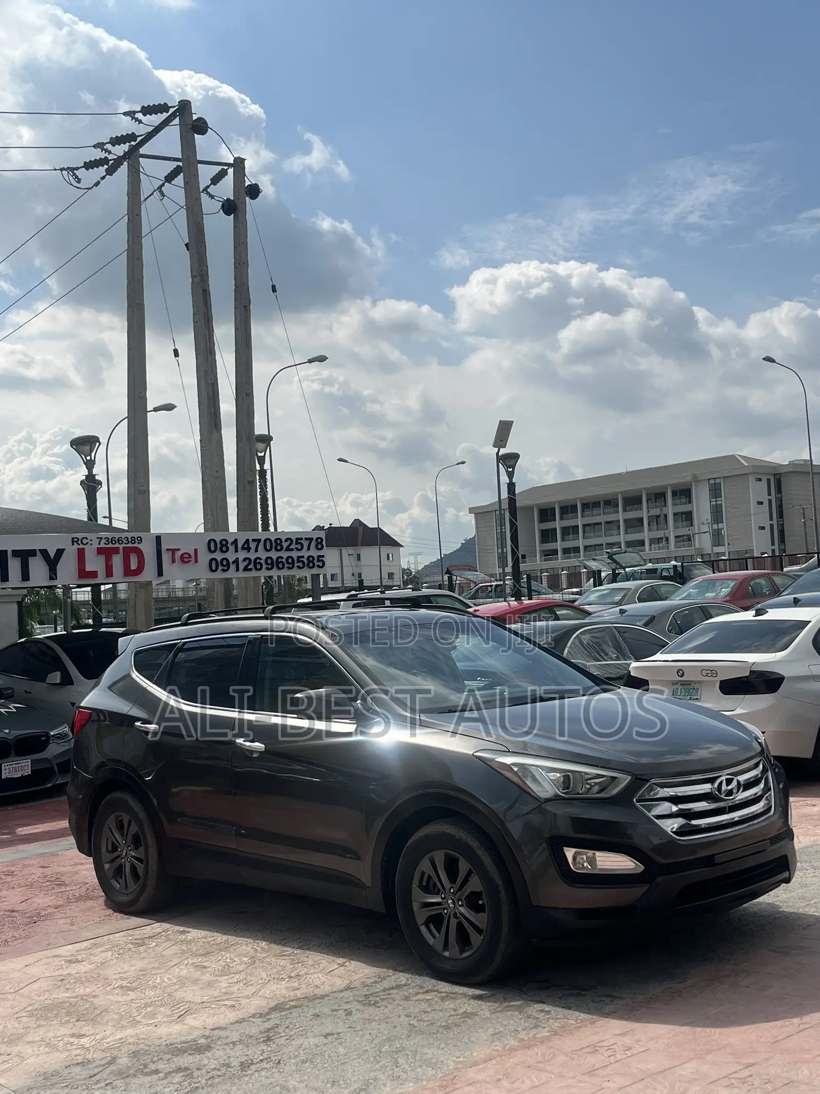 Hyundai Santa Fe 2013 Gray