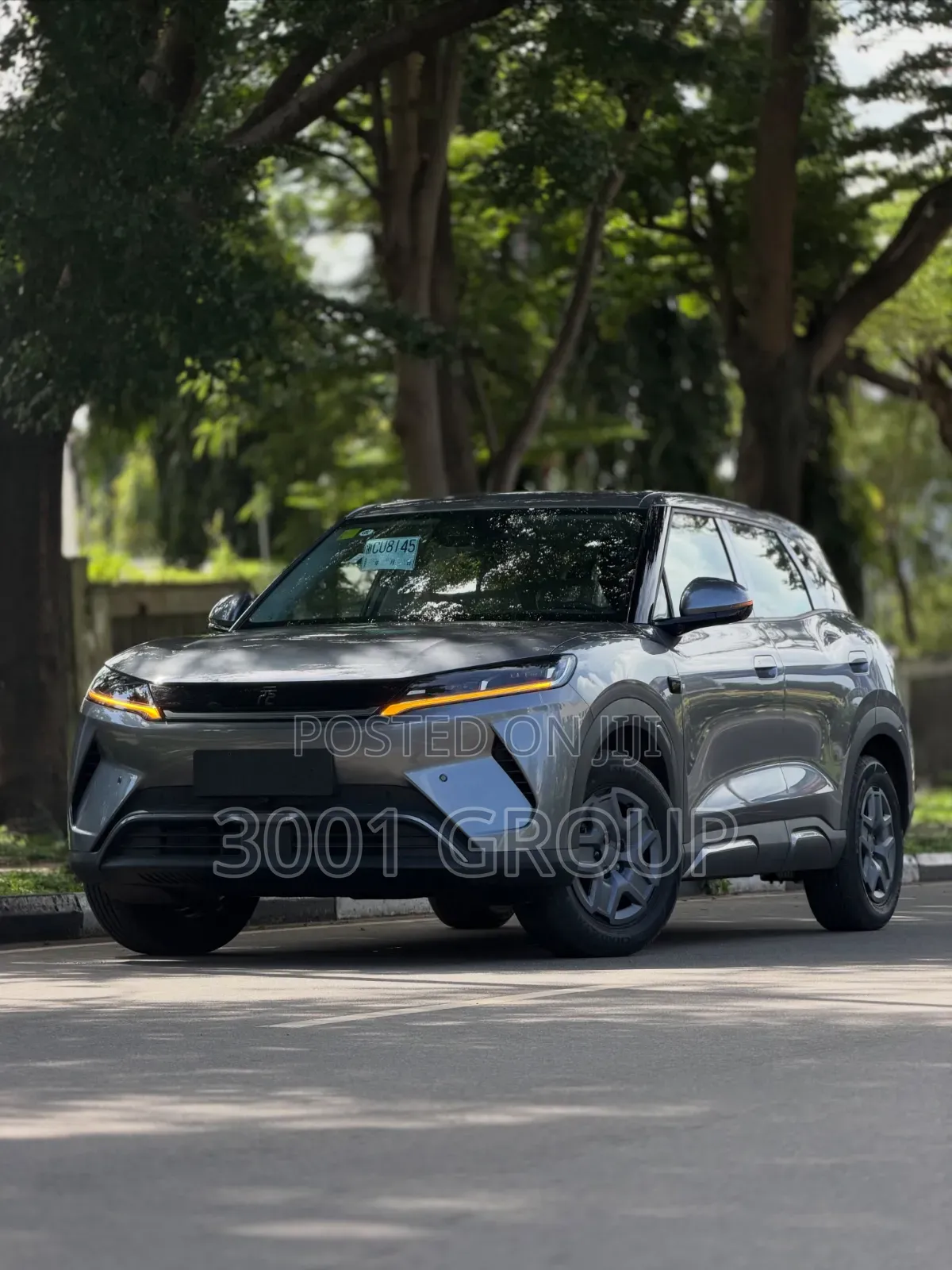 New BYD Yuan Up 2025 Gray