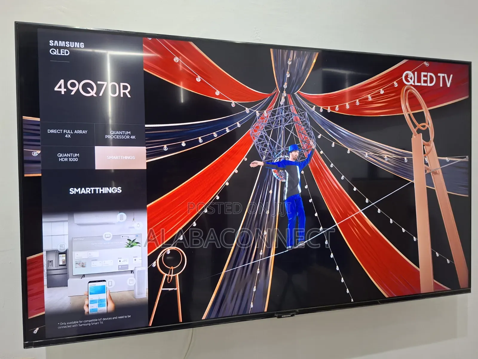 49" Samsung QLED Q70R Class Real4k UHD HDR Smart TV
