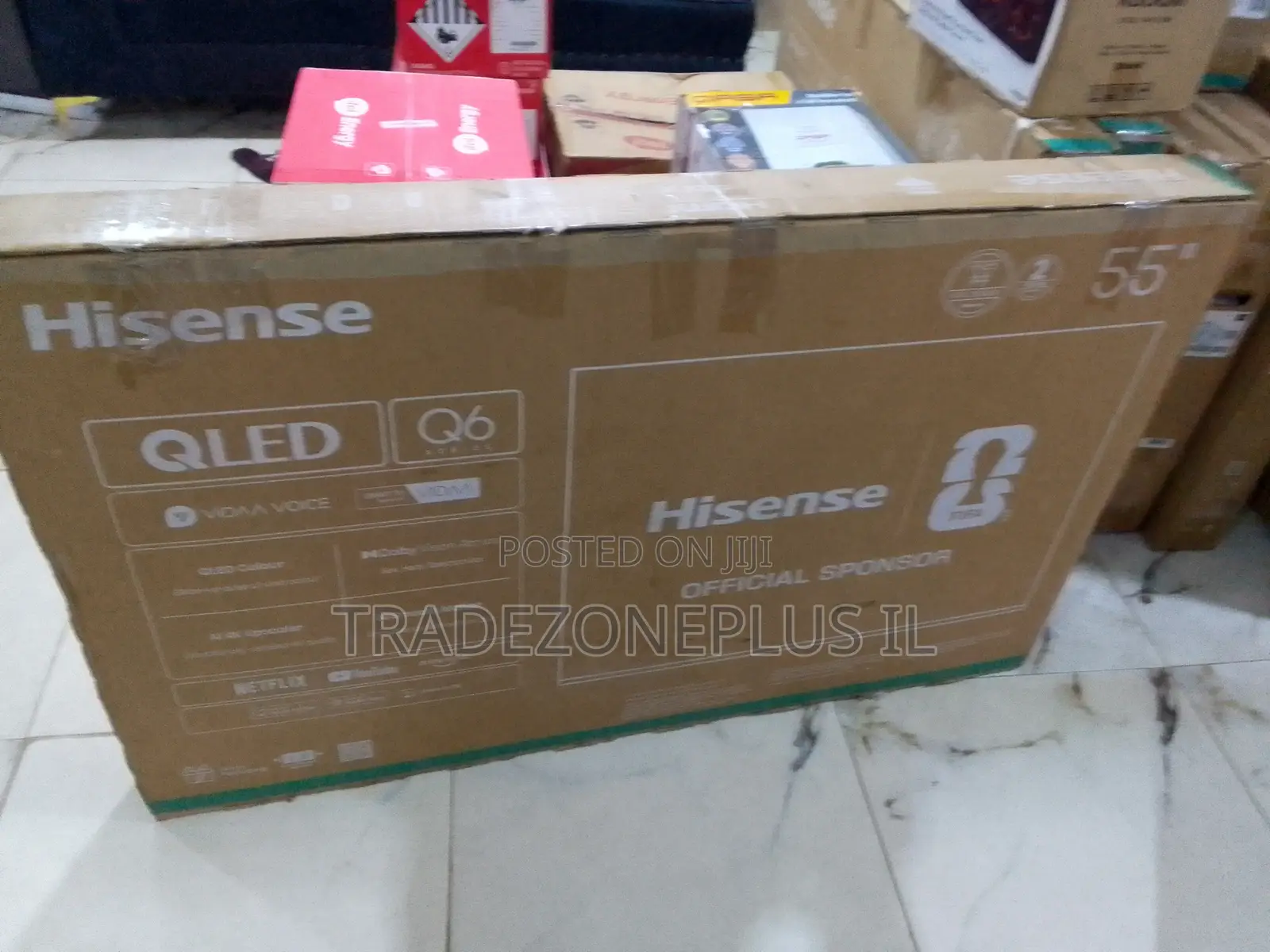Catch Every Exciting Moment of Your Favorite Content on the Hisense 55