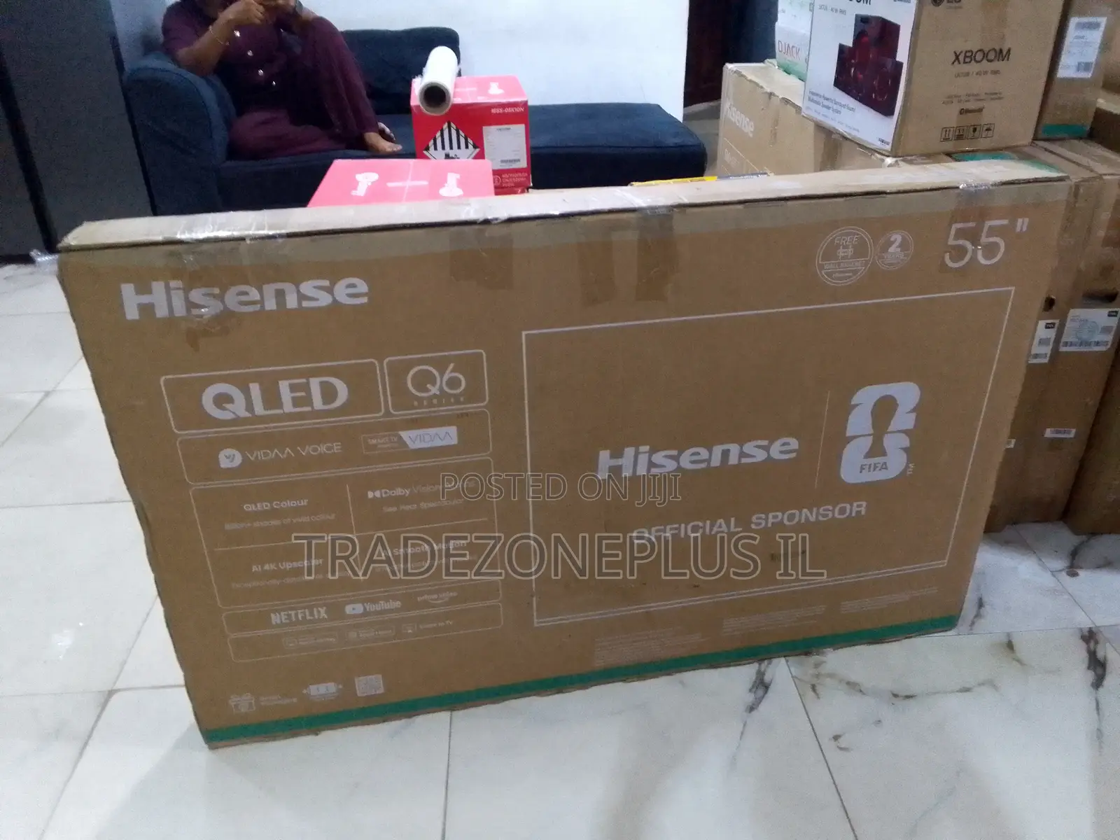 Catch Every Exciting Moment of Your Favorite Content on the Hisense 55