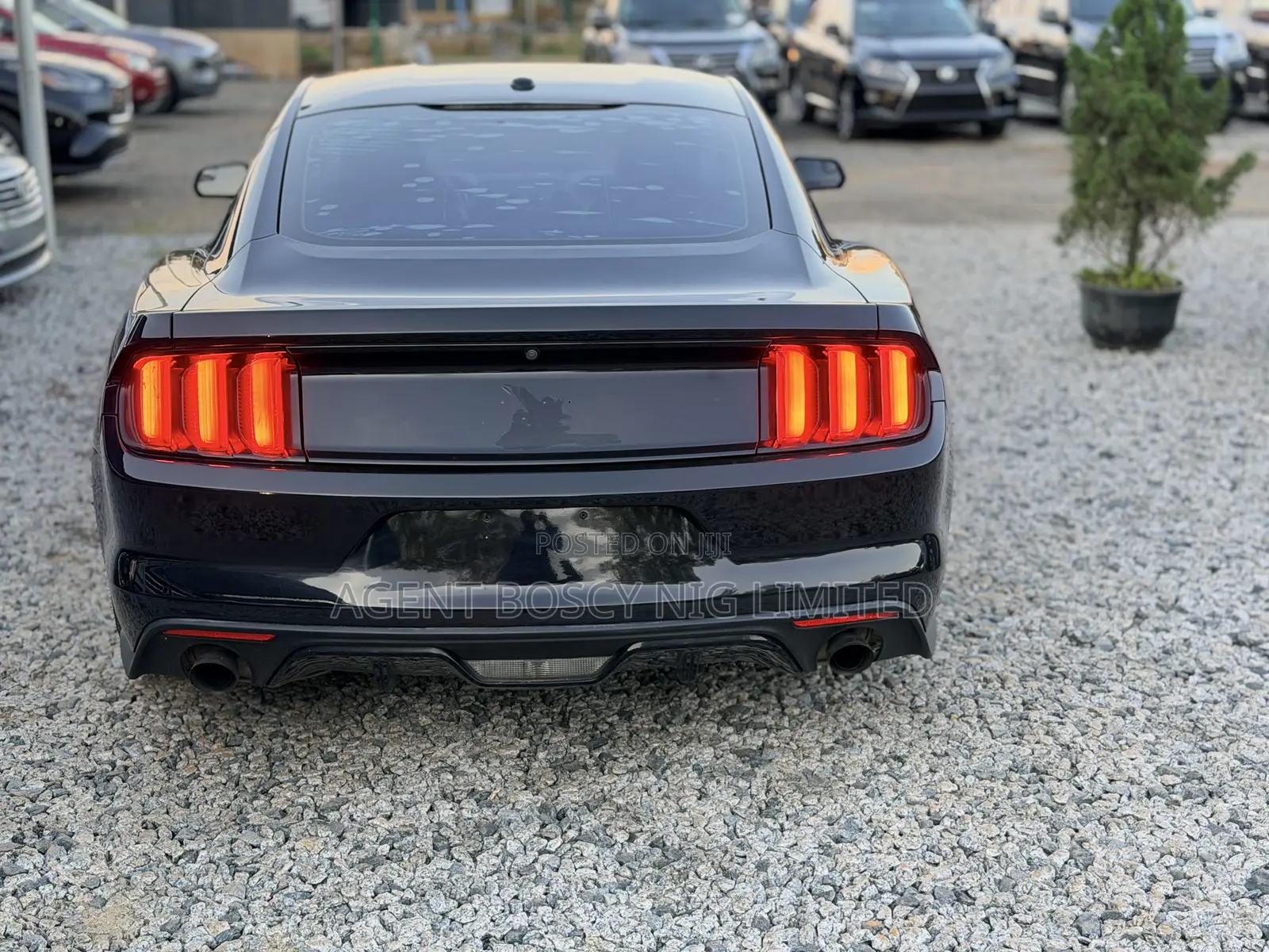 Ford Mustang EcoBoost Premium Fastback 2016 Black