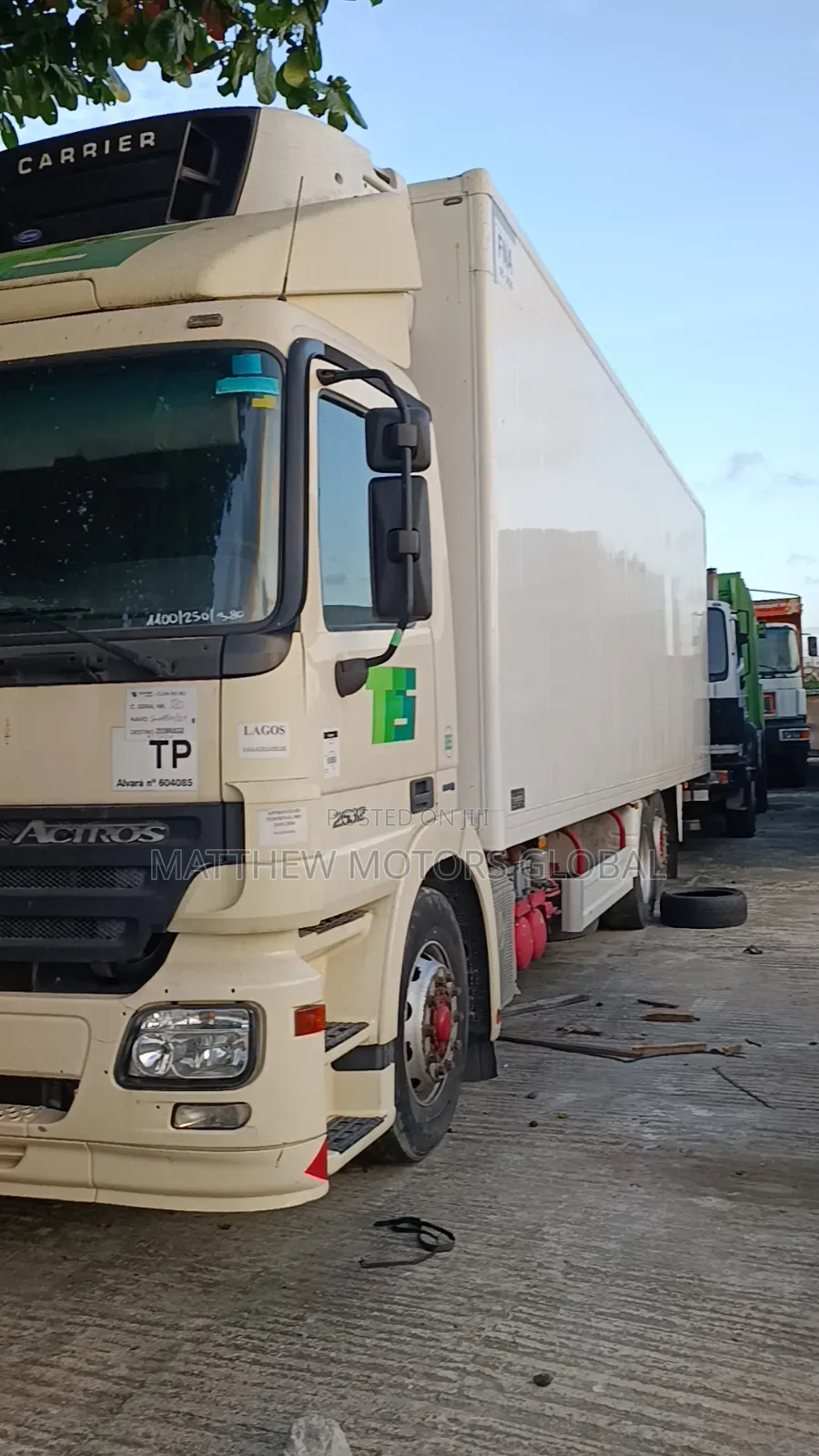 Super Clean Grade a Mercedes Benz Actros Cold Room Truck