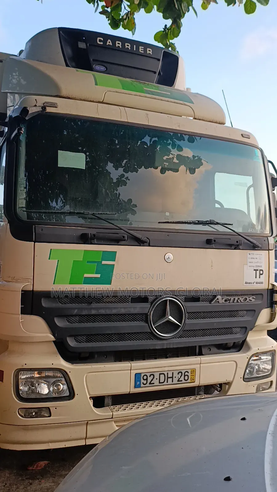 Super Clean Grade a Mercedes Benz Actros Cold Room Truck