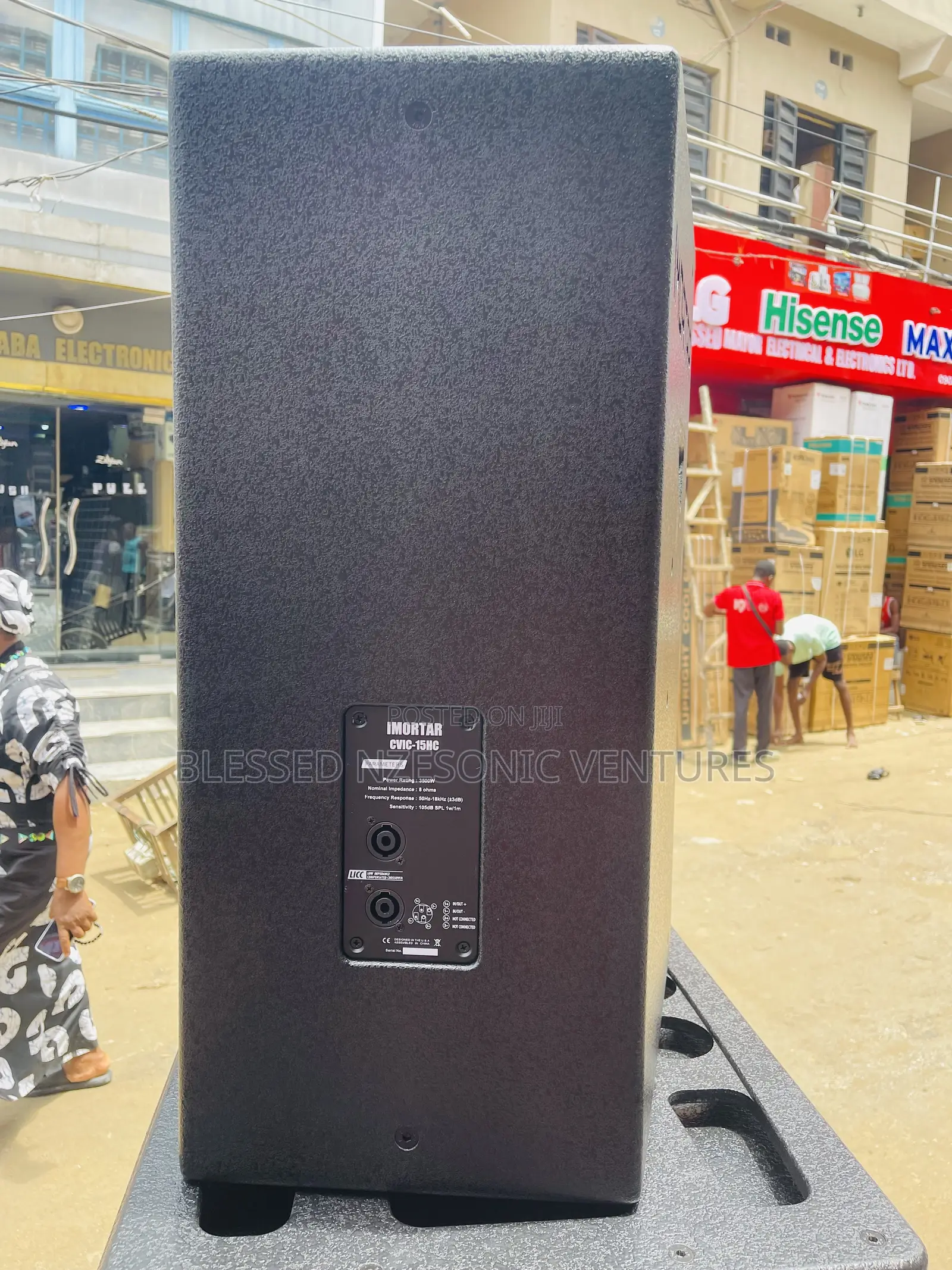 Pure Acoustic Single 15 Inches Speakers
