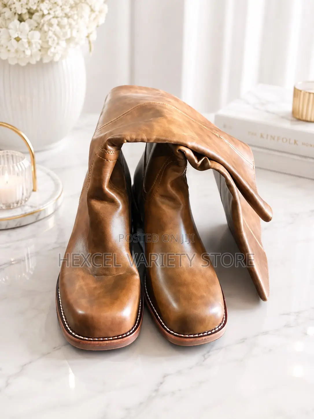 Original Brown Knee Boots