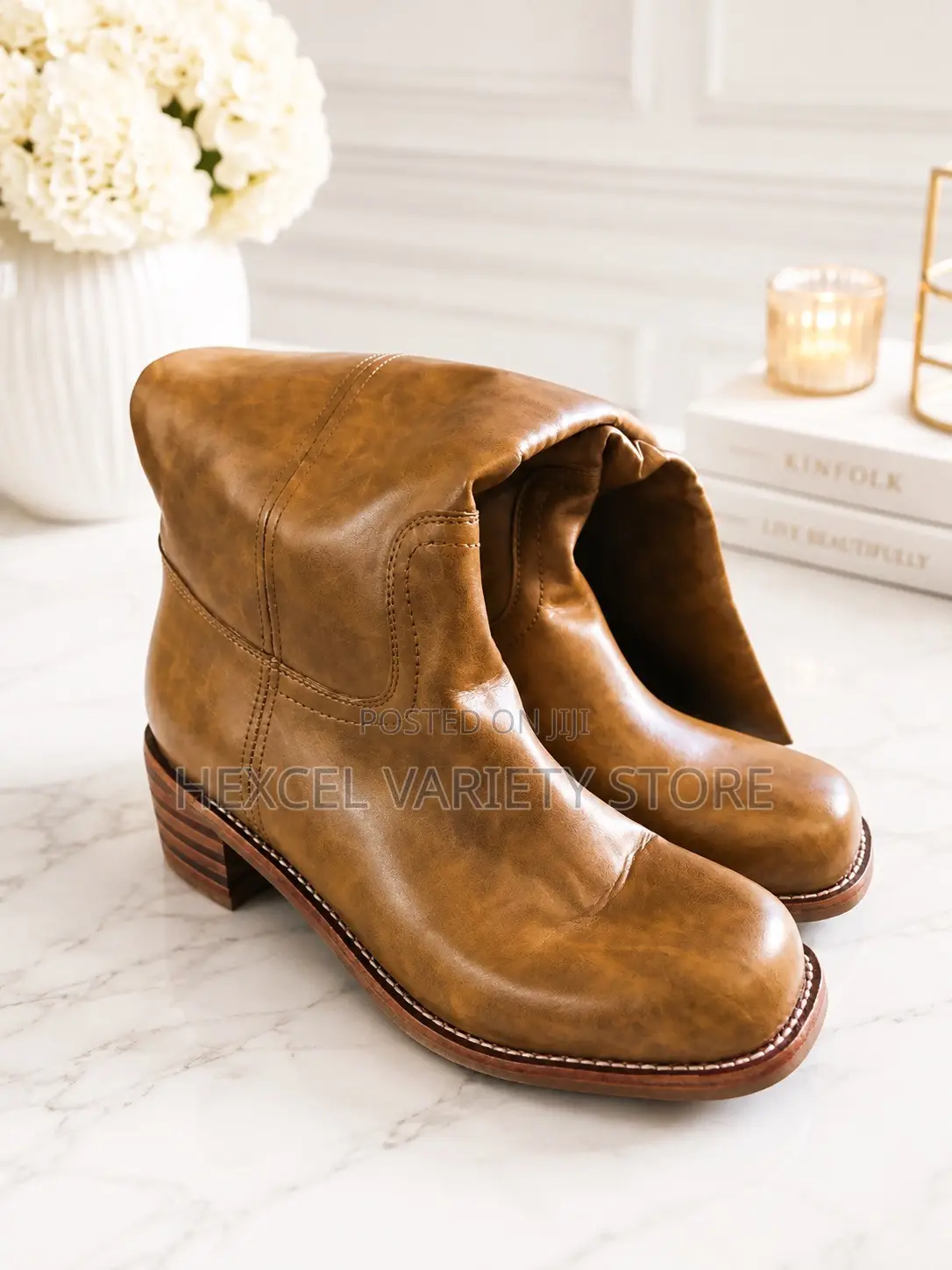 Original Brown Knee Boots
