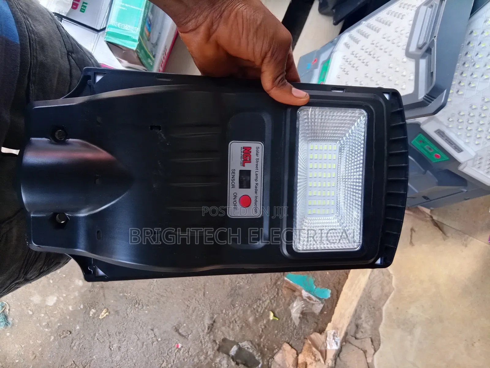Portable Solar Street Light 100watts 1 Eyes