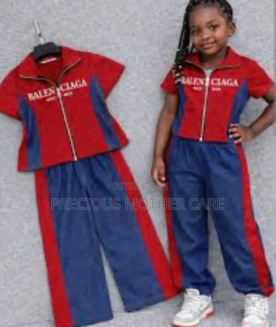 Children Teenagers Top and Palazzo Trouser Mux Jean