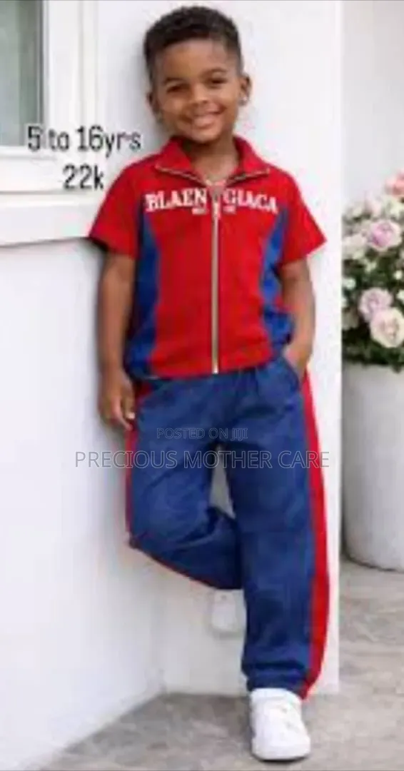 Children Teenagers Top and Palazzo Trouser Mux Jean