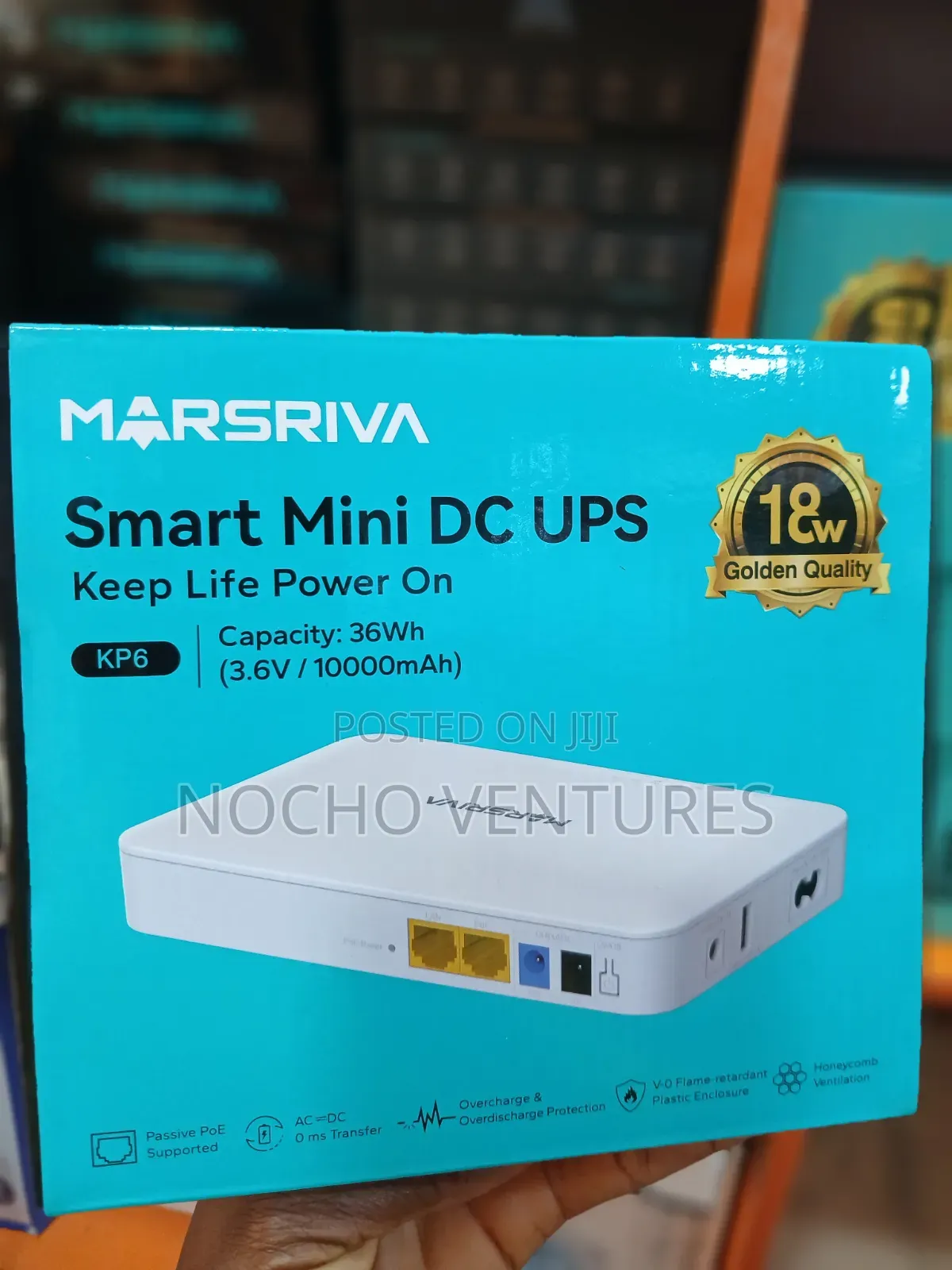Marsriva 10000mah Smart Dc Ups Router Power Bank