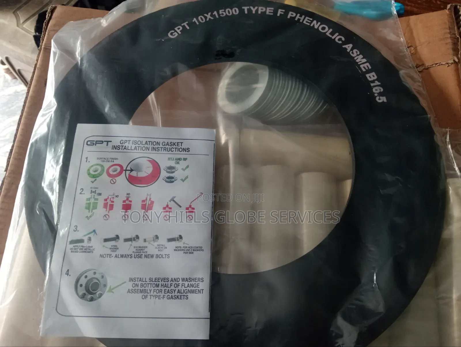 10X1500 Flange Insolation Gasket Phenolic