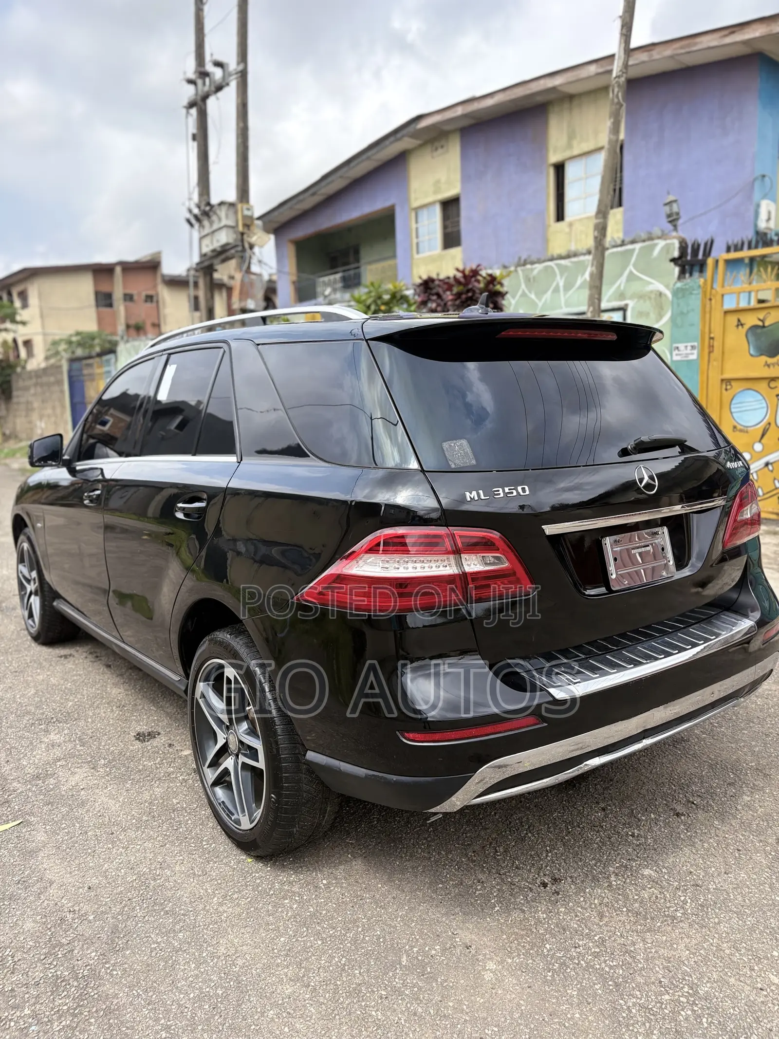 Mercedes-Benz M Class ML 350 4Matic 2012 Black