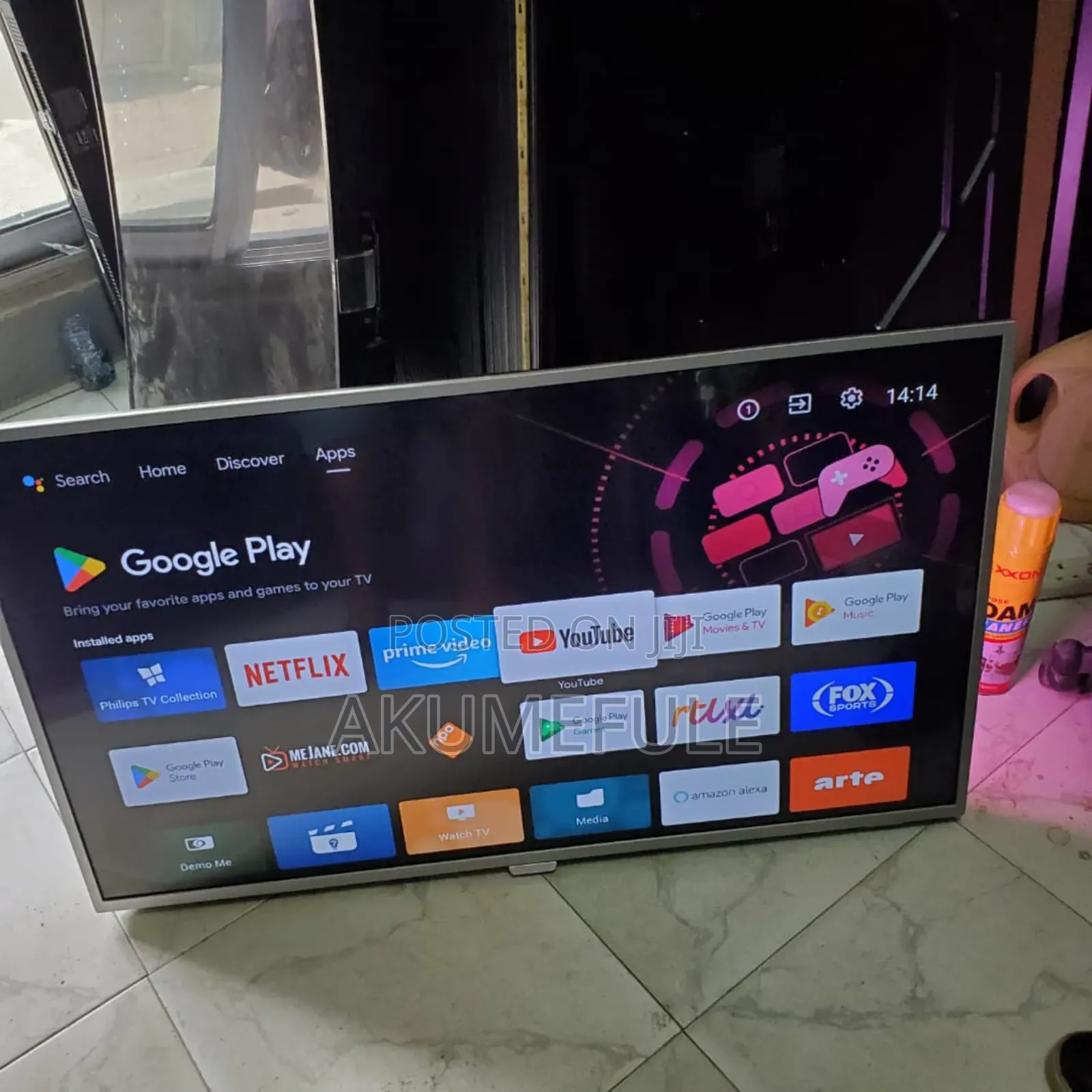 Philips Android TV 40 Inches 4k Display With Free Netflix Account