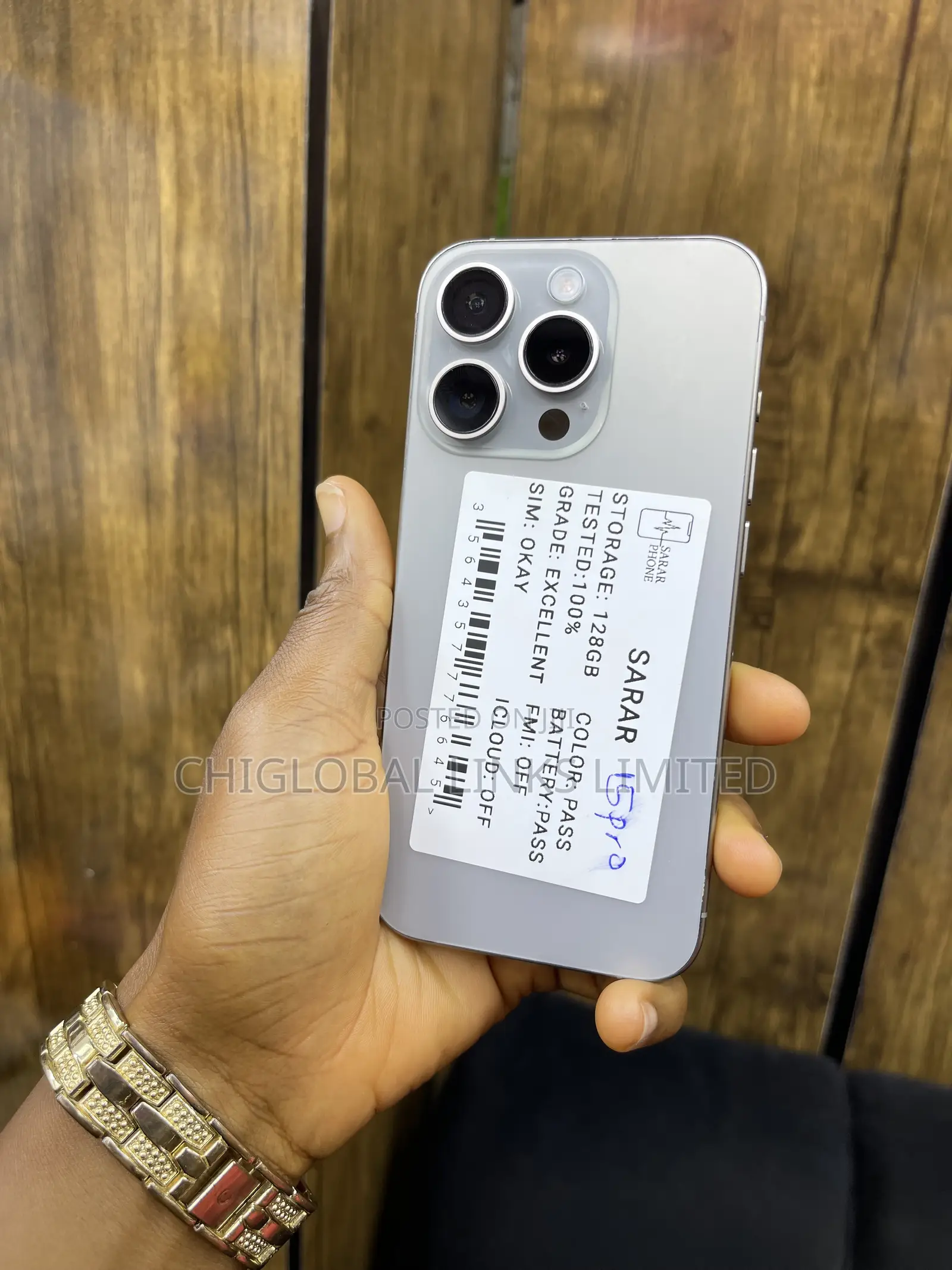 Apple iPhone 15 Pro 128 GB Gray