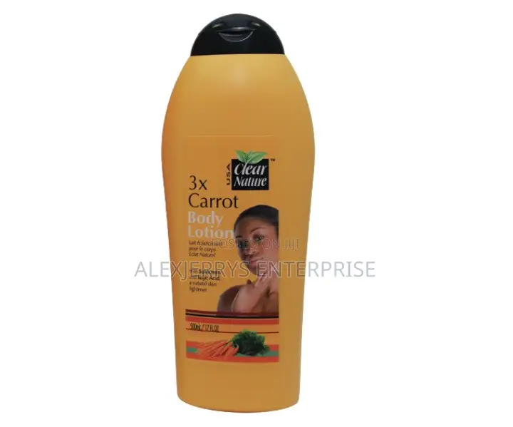 Clear Nature Natural Fairness & 3X Carrot Body Lotion – 500ml