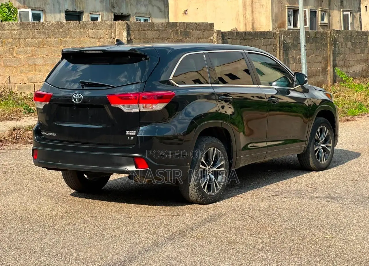 Toyota Highlander 2019 Black