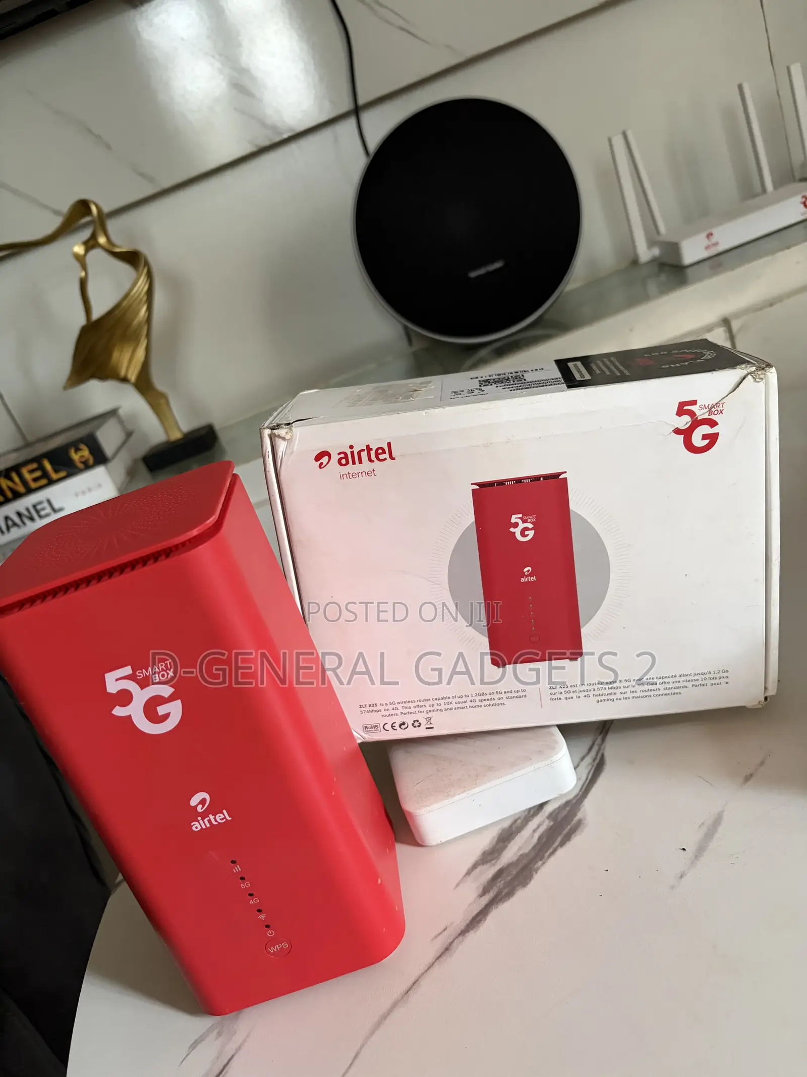 Airtel 5G Router With Power Bank