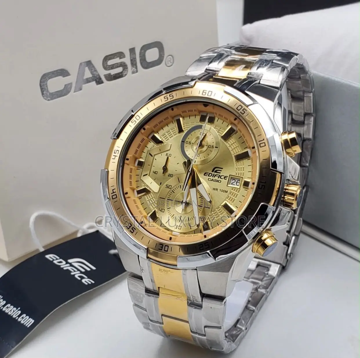 Ediface Quality Luxury Men Automatic Engine Wristwatch