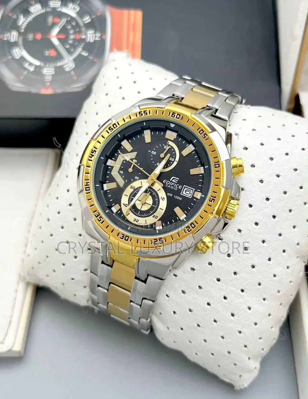 Ediface Quality Luxury Men Automatic Engine Wristwatch