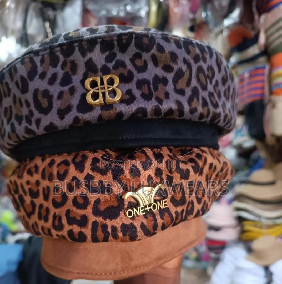 Leopard Skin Beret