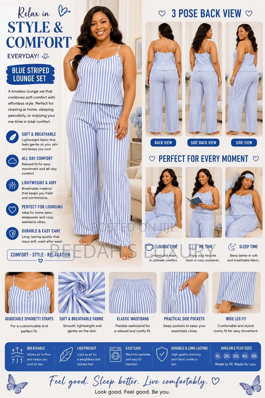 Stripped Lounge Set