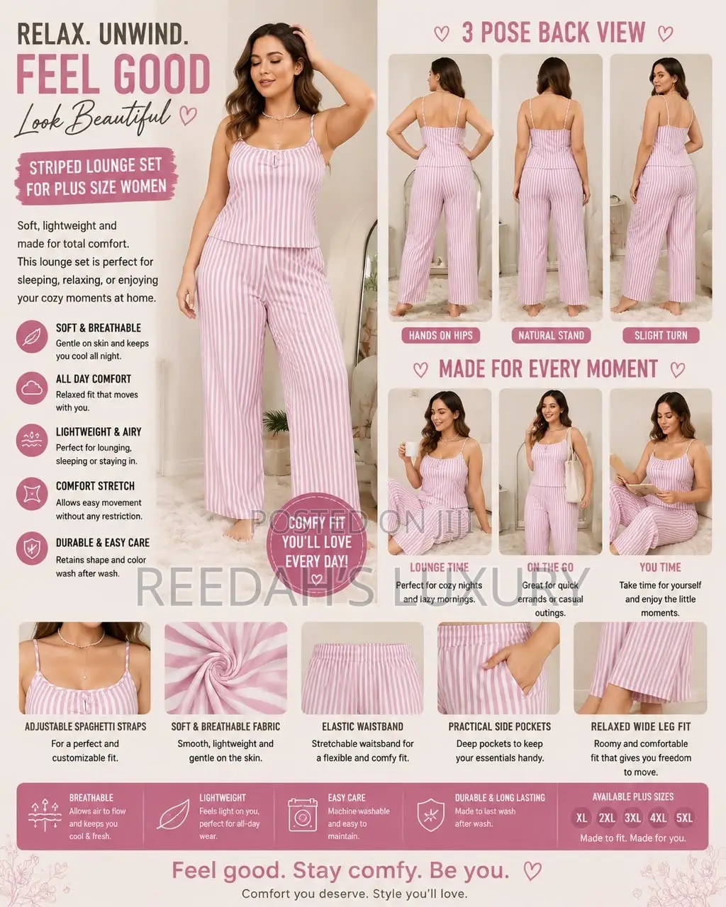 Stripped Lounge Set