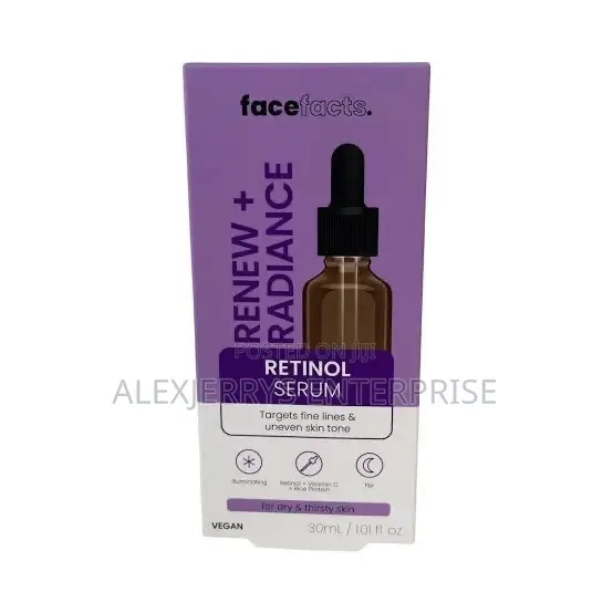 Face Facts Vegan Face Serums – Retinol, Niacinamide, Vitamin C & More