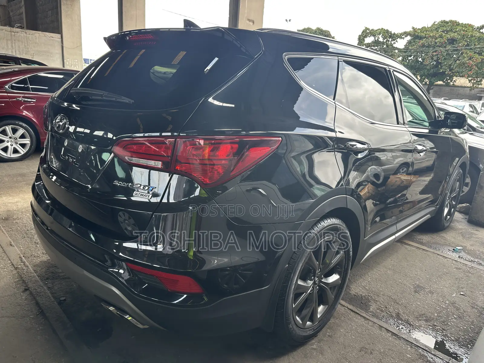 Hyundai Santa Fe Limited Ultimate AWD 2017 Black