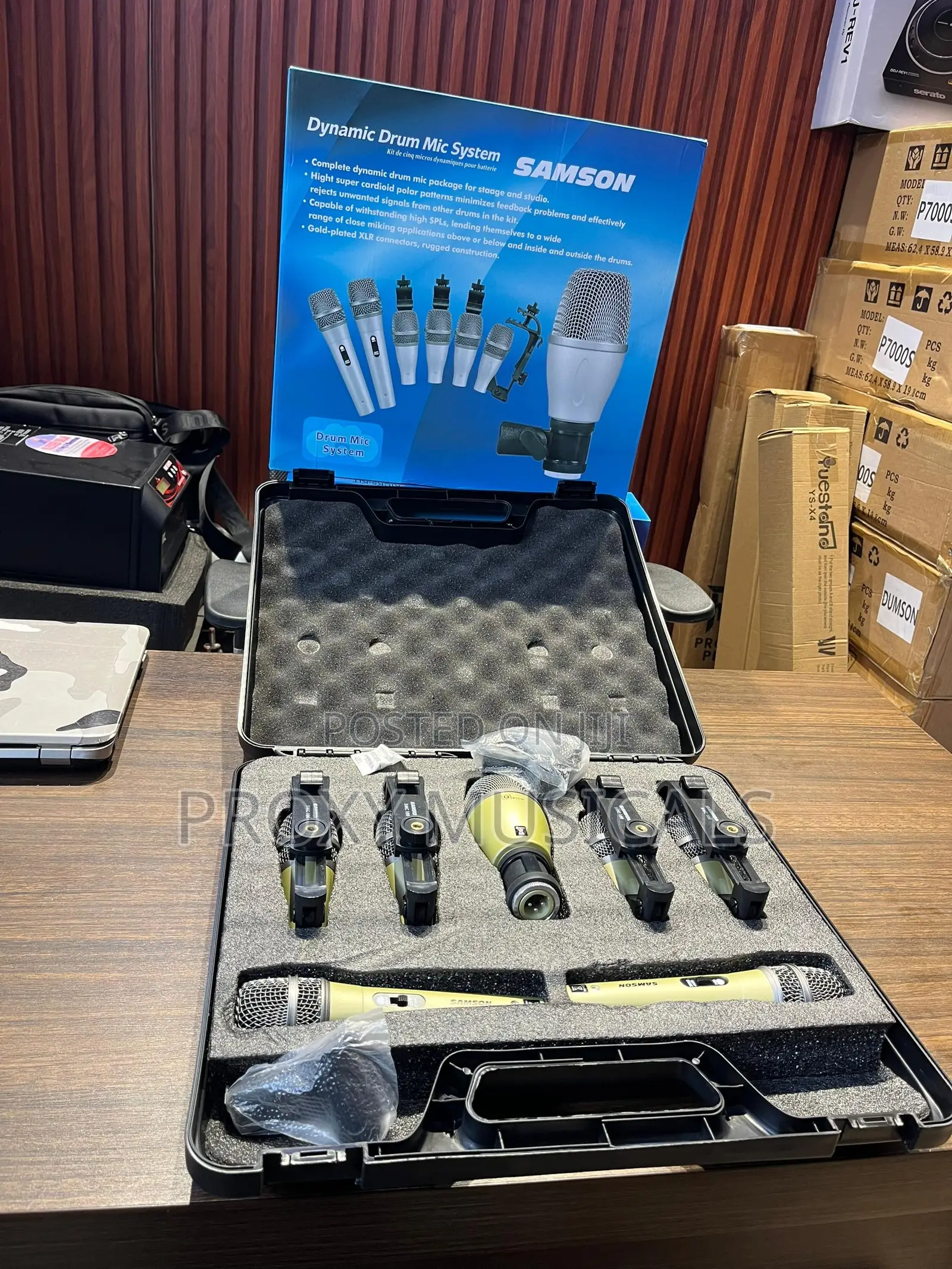 7 Set Drum Mic - Samson