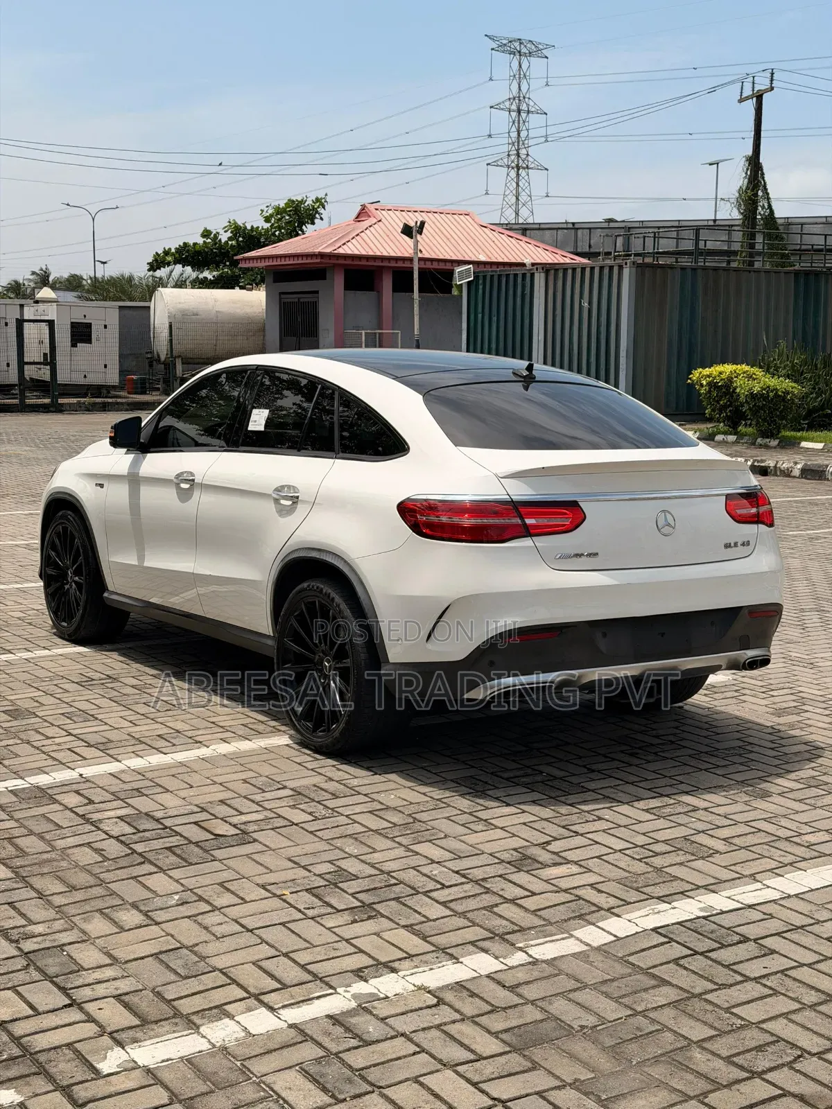 Mercedes-Benz GLE-Class AMG GLE 43 4MATIC 2017 White