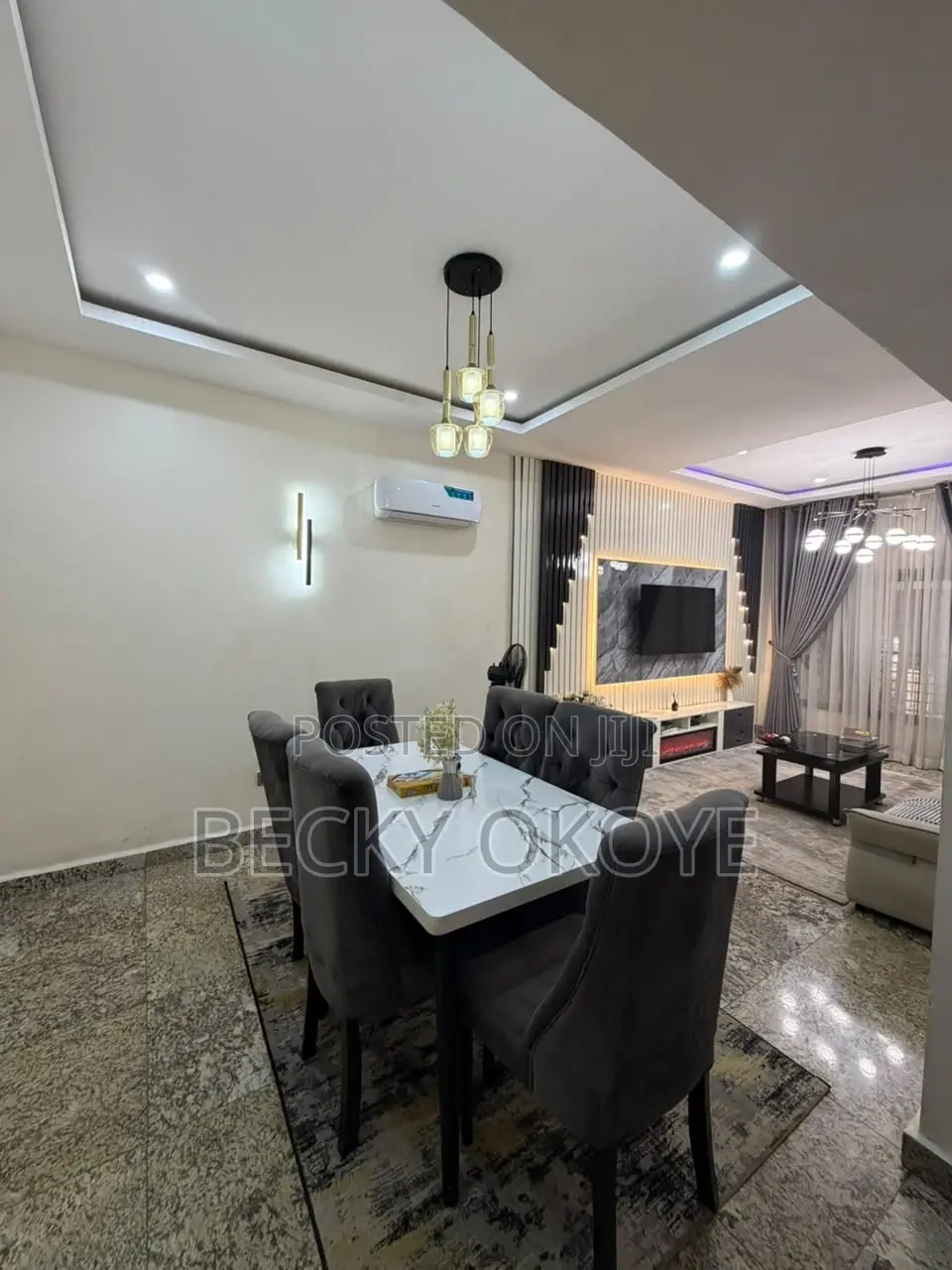 Furnished 4bdrm Duplex in Jahi for sale