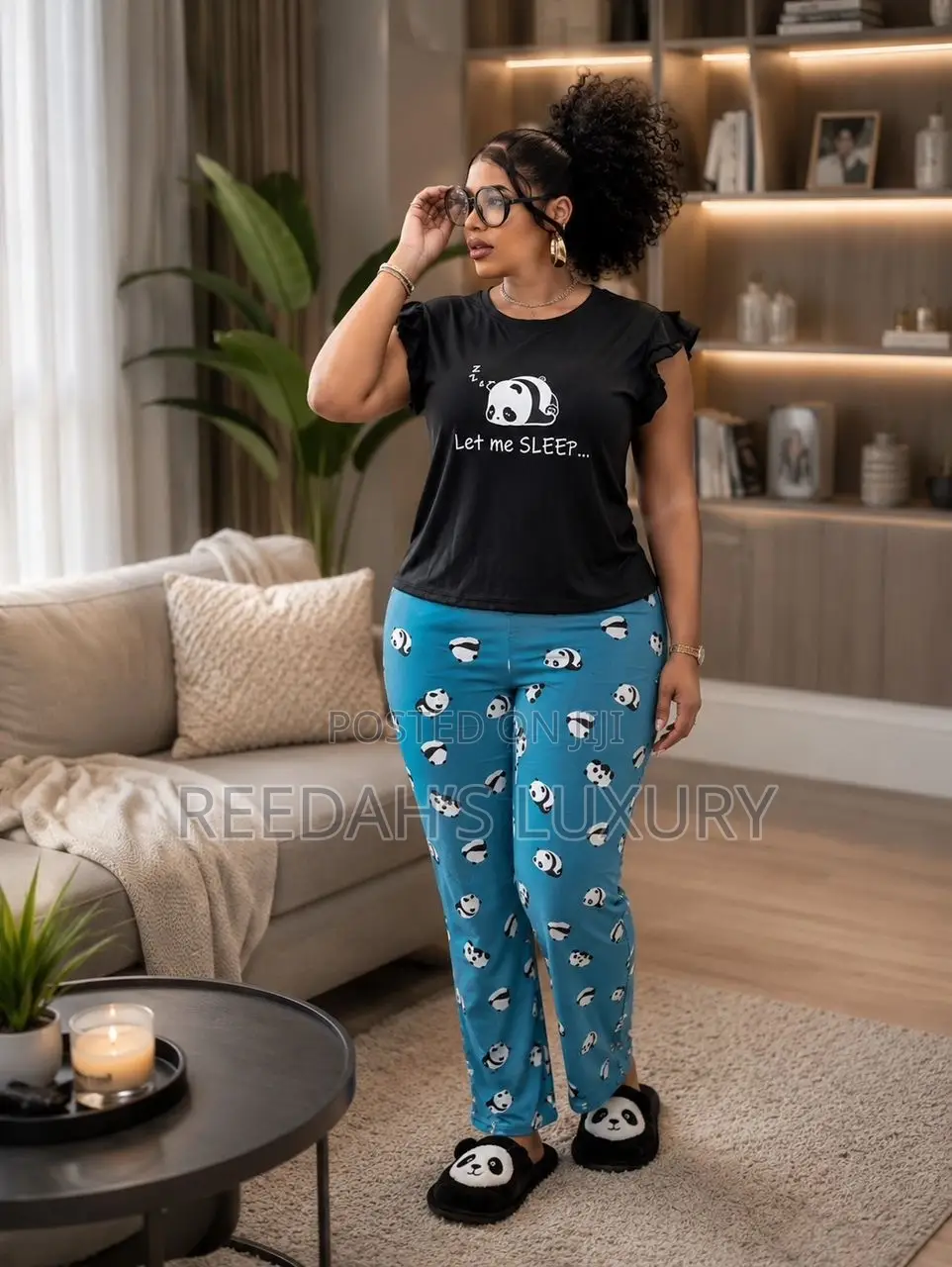 Strawberry Ruffled Loungewear
