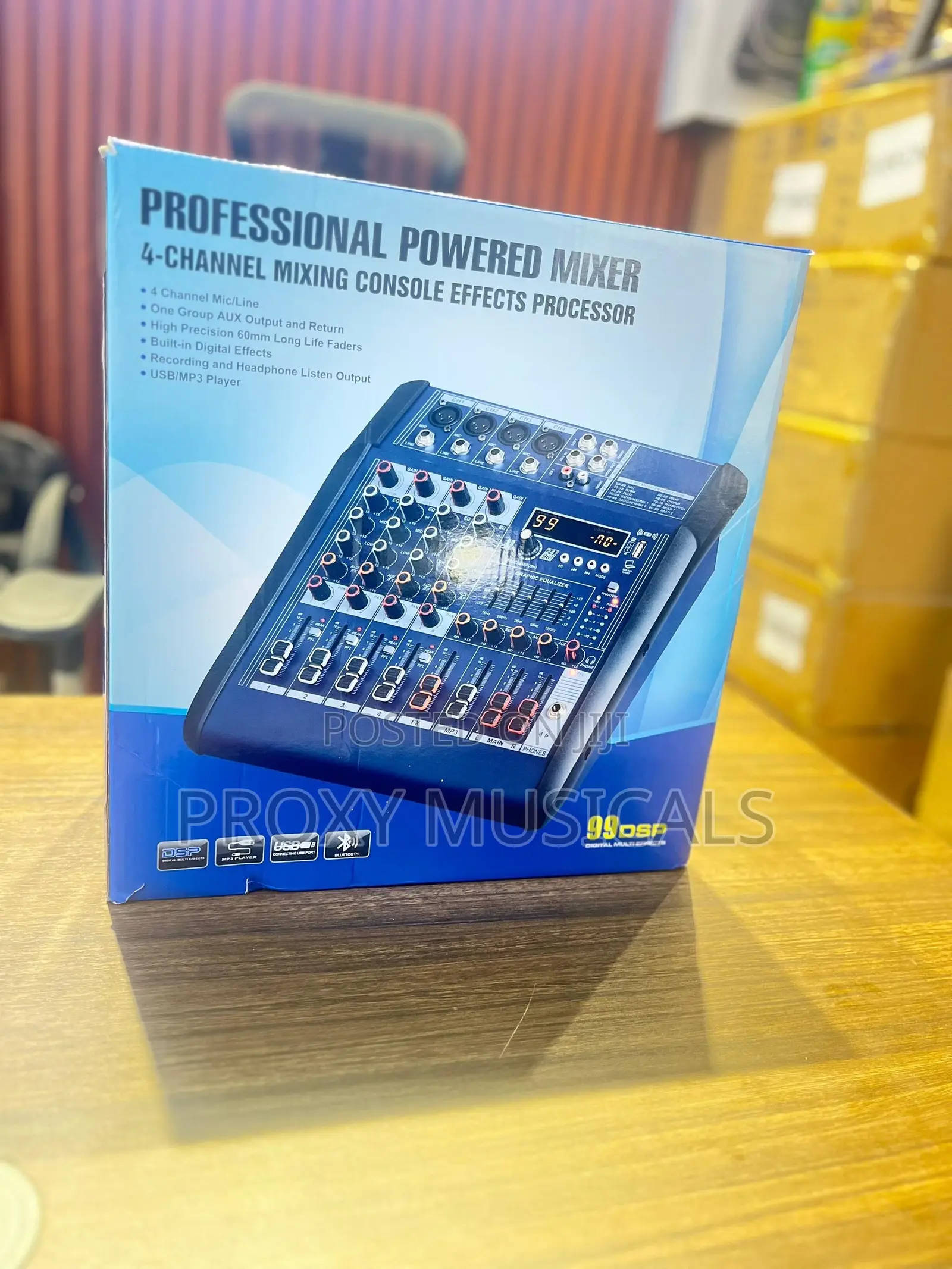 4 Channels Powered Mixer Yamaha